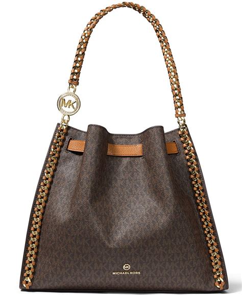 michael kors shoulder bag with gold chain|Michael Kors shoulder bag sale.